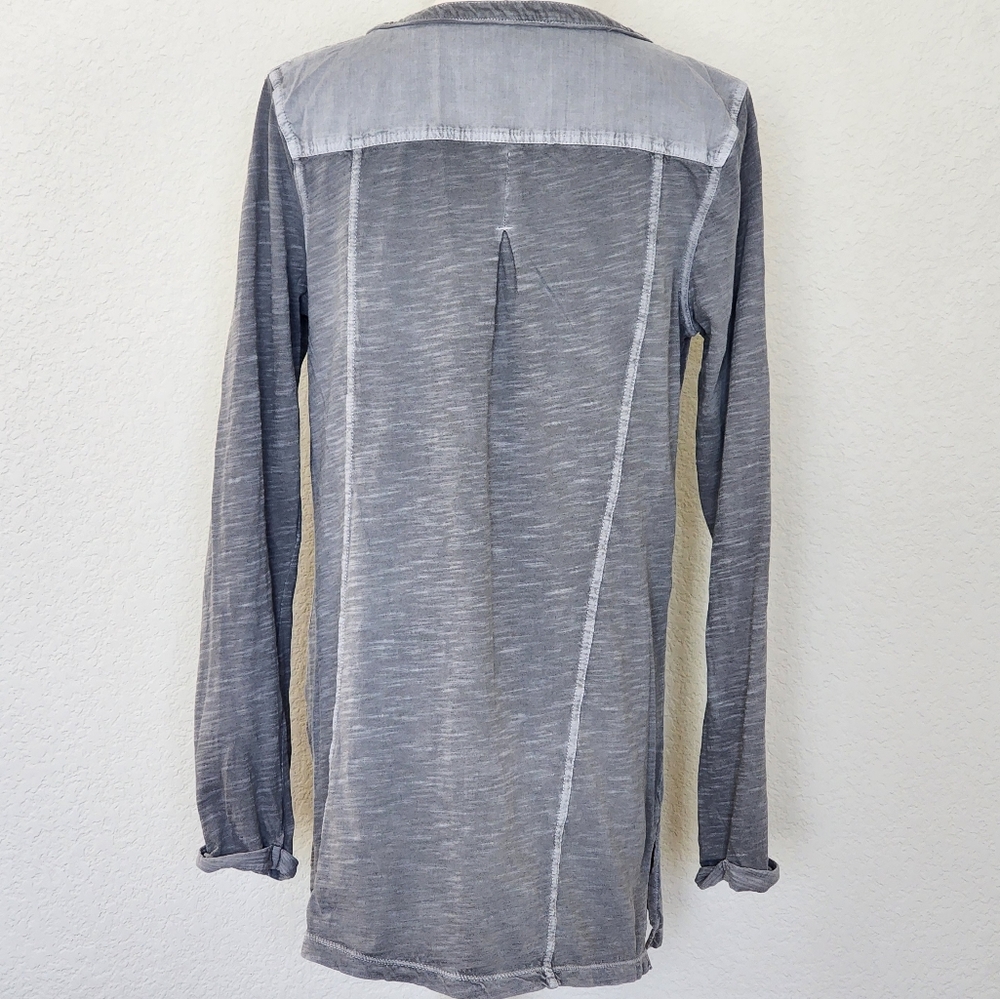 Natural reflections long-sleeved top. Size medium. Grey. - Picture 3 of 9